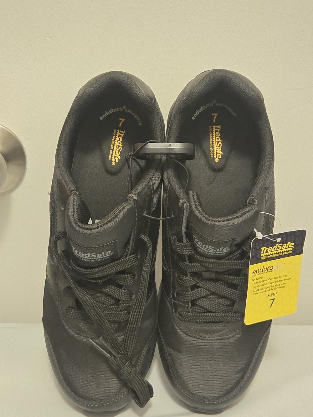 TredSafe Enduro Pro Men's Athletic Shoes — Black